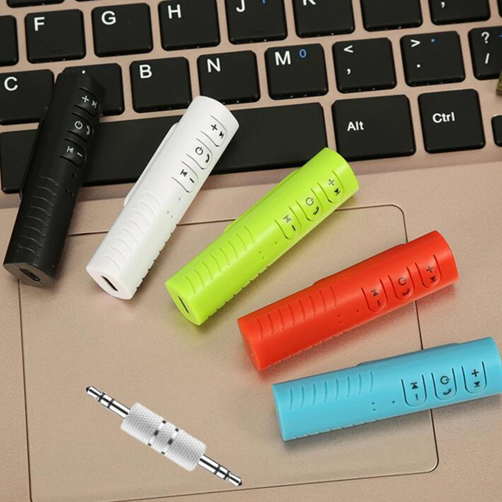 

Wireless Headset Adapter Audio Receiver Transmitter 3.5Mm Usb Dual Output Hands-Free Home Use Black Durable