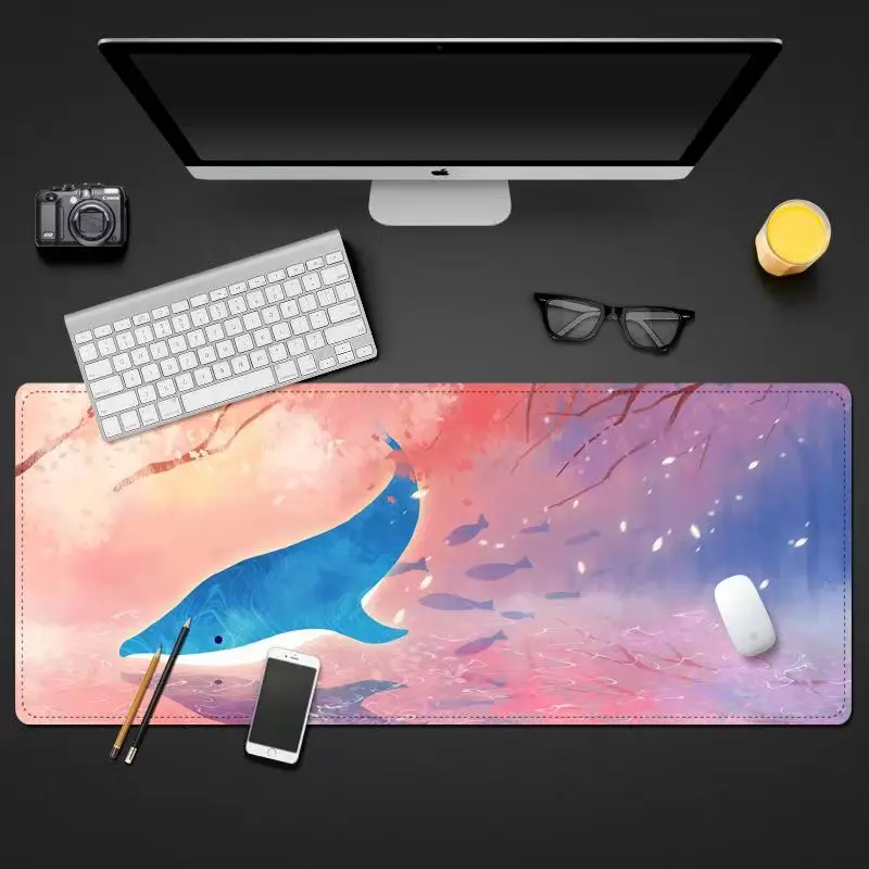 

Keyboard Pad Kawaii Gaming Anime Mouse Mats Pad on The Table Computer Setup Gamer Accessories Mouse Pad Desk Mat Mouse Carpet