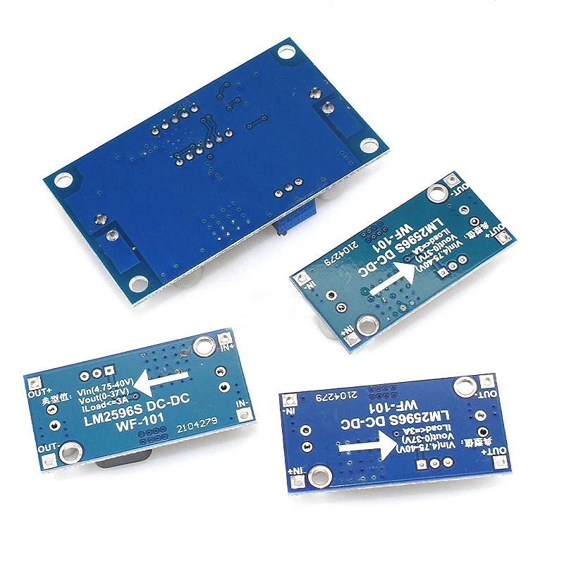 LM2596S DC-DC DC adjustable step-down power supply module regulator board 3A 12/24 to 12/5/3.3V