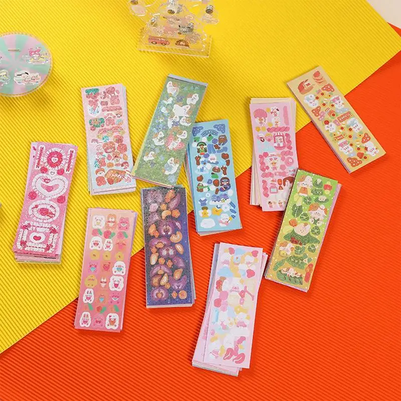 Веселые наклейки для детей, классные наклейки для девочек, веселые наклейки для детей, самодельные ремесла, эстетические наклейки, скрапбукинг