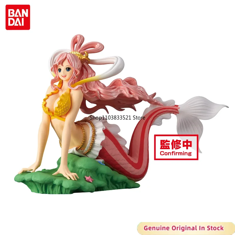 BANDAI Original ONE PIECE GLITTER&GLAMOURS Princess Shirahoshi Character Action Model Desktop Ornaments Collectible