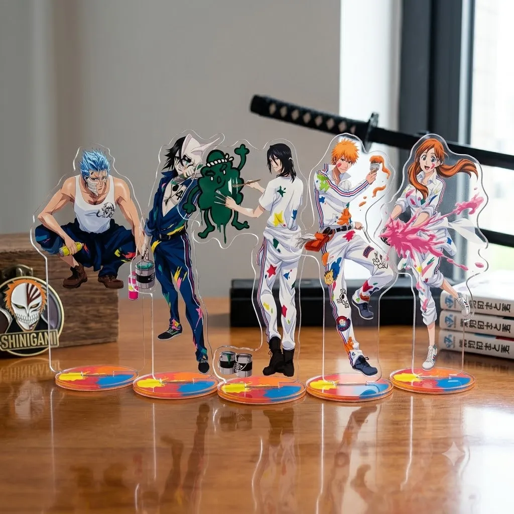 BLEACH Anime Acrylic Stand Keychain Fans Birthday Gift Hot Yofukashi no Uta Anime Merch