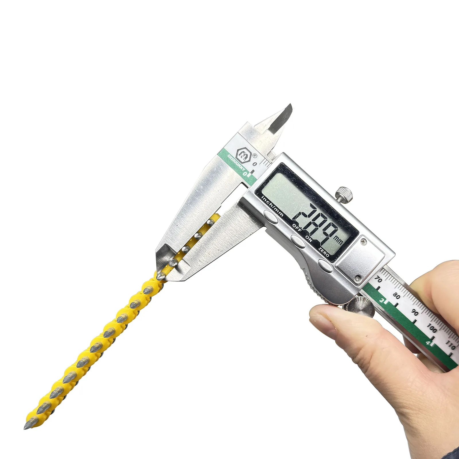 600 قطعة 3 مللي متر مسامير خرسانية متوافقة مع ديوالت DCN890 بائع المسامير 19 مللي متر-38 مللي متر طول شريط بلاستيكي مسامير للبناء الخرساني الصلب