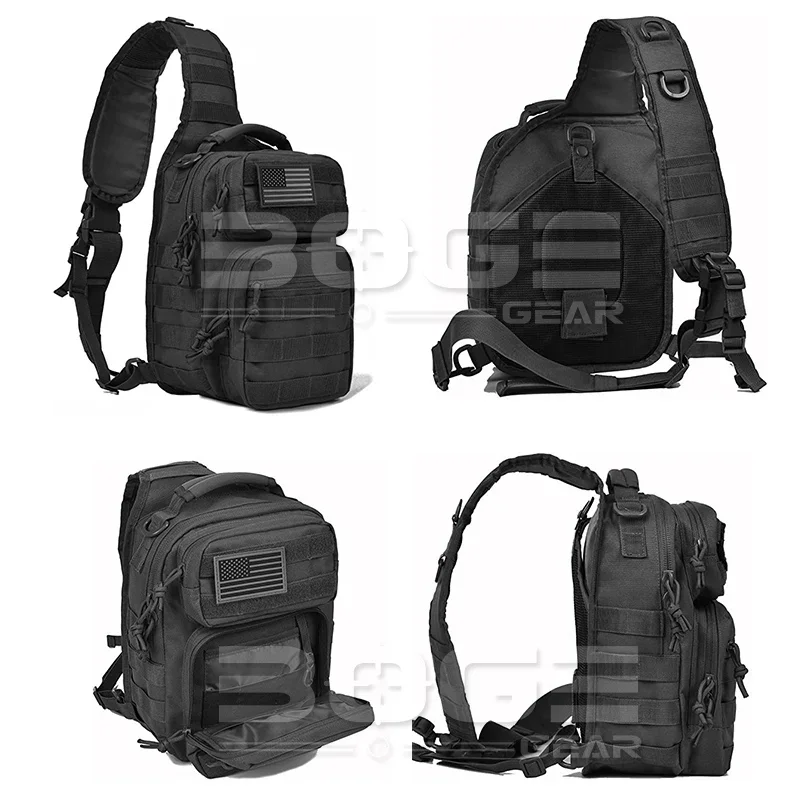 Shoulder Bag Rover Sling Pack Nylon Backpack Molle Assault Range Bag Hunting Accessories Diaper Day Pack Small