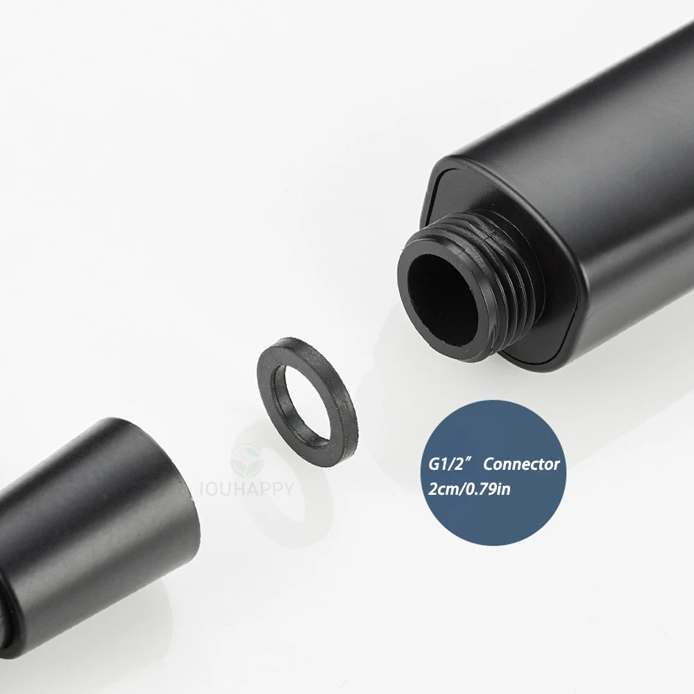 ارتفاع ضغط دش رئيس تصميم حلقة جوفاء المحمولة يده تصفية دش سماعات رأس تدفق المياه الكبيرة اكسسوارات الحمام #6