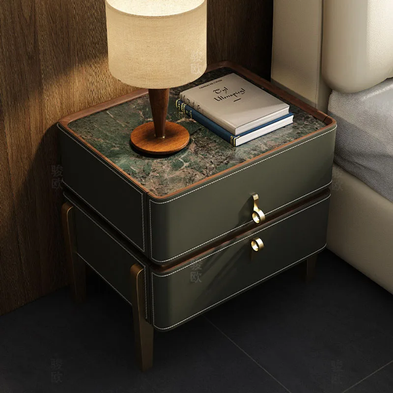 

Dressers Cabinets Bedside Table Simple Organizer Headboards Trendy Vanity Nightstand Drawers Luxury Criado Mudo Salon Furniture