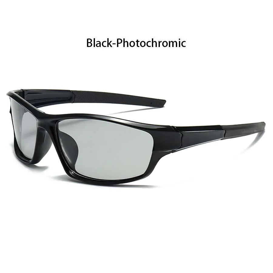 Photochrome Polarisierte Sport Vintage Sonnenbrille Männer Frauen Angeln Radfahren Fahren Bergsteigen Chameleon Sonnenbrille UV400 – Detail 6