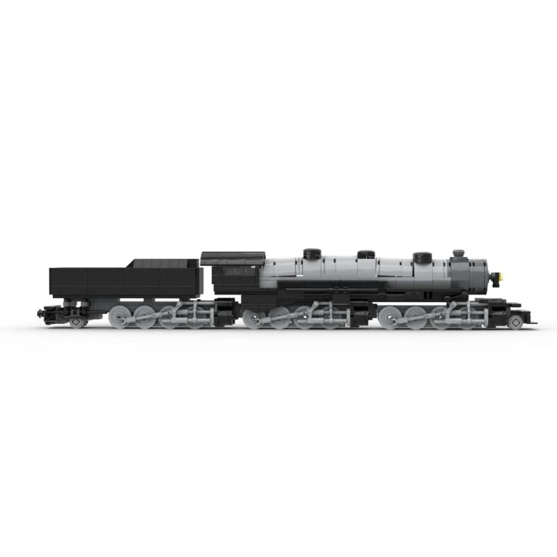 City Erie Class P1 Railway Triplex Steam Locomotive MOC Building Block Train Carriage Assembly Model Brick Toys Kid XMAS Gifts