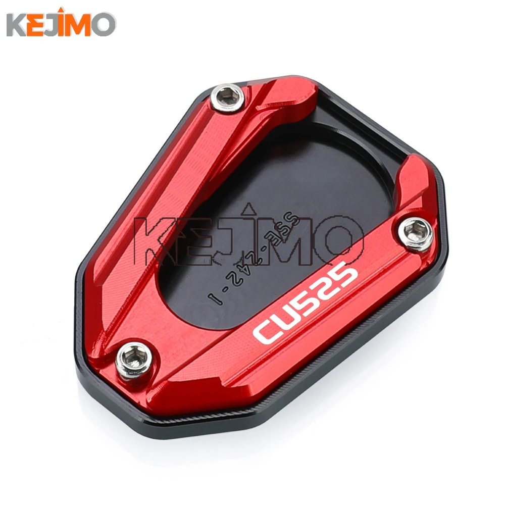 FOR VOGE CU525 2023 CU250 2024 CU625 CU 525 250 2025 2026 Motorcycle Side Stand Enlarged Plate Kickstand Side Stand Enlarger Pad view 5
