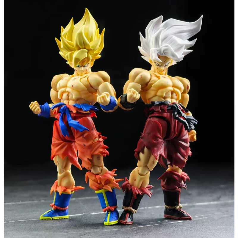 

В наличии: N&T Dragon Ball SHF Super Saiyan Weekly Edition Goku, Battle Damaged 3.0 Body, подвижная коллекционная фигурка, модель.