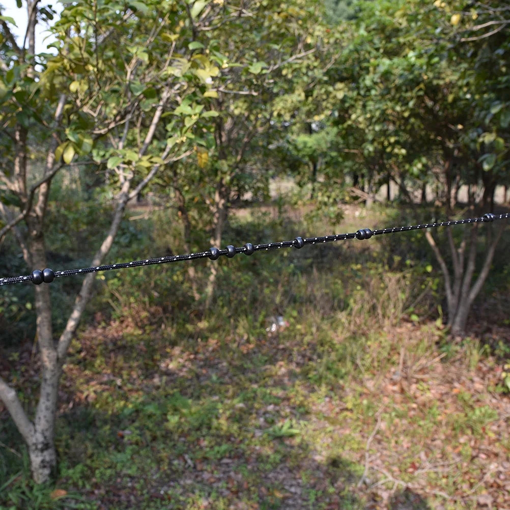 

Portable Clothesline Nylon Windproof Design with Buckle Easy Application for Indoor Outdoor Hotel Camping