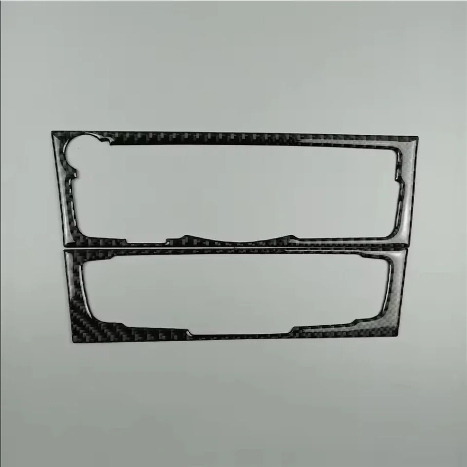 For Audi A4 B8 A5 S5 Carbon Fiber Center Console Dashboard Gear Shift Air Outlet Vent Trim Set Car Interior Accessories Sticker - view 3