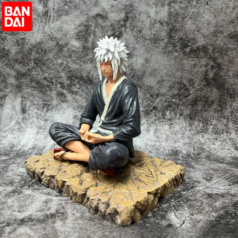 Jiraiya Naruto Figure 17cm ​Anime Peripheral Mode Jiraiya Figure Meditate Gk Statue Collection Statue Model Kids Gifts Toys Doll