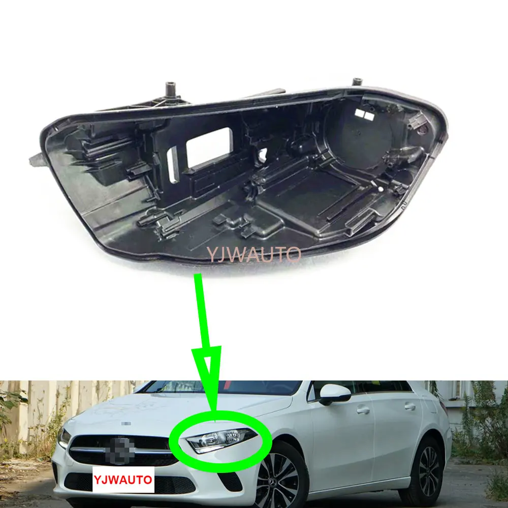 

Headlight Base For Mercedes Benz W177 A Class A180 200 220 2019 2020 2021 Headlamp House Car Rear Base Headlight Back Support