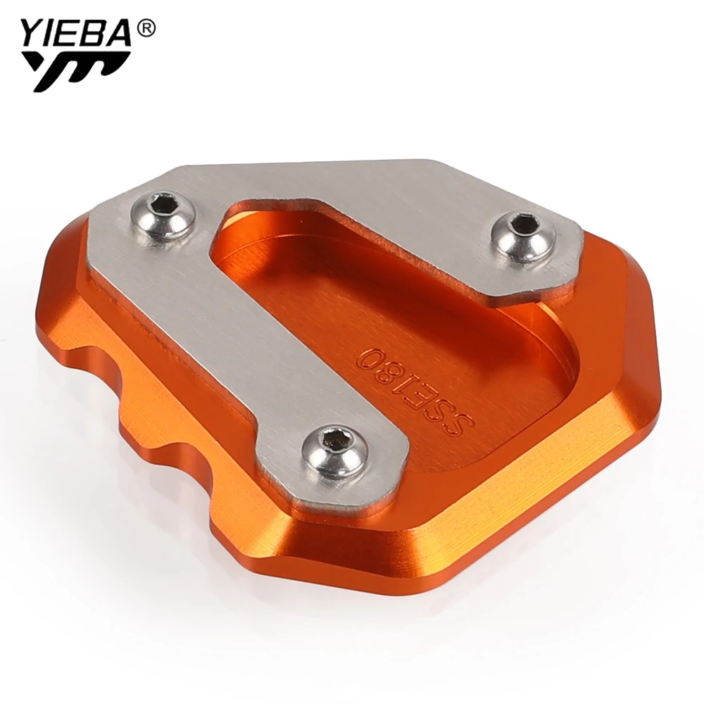 

Motorcycles Accessories Foot Side Stand Enlarger Pad Kickstand Extension For 1290 Super Duke GT 2016 2017 2018 1290 Superduke R