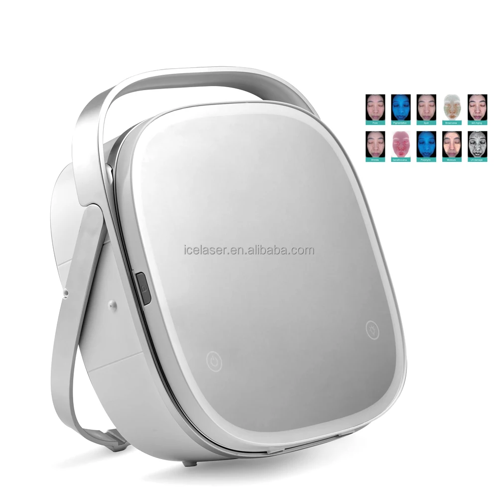 

Hot sell Best Mini Analysis Machine Facial Care Analyzer Scanner Machine Mini Home Analyzer 3D