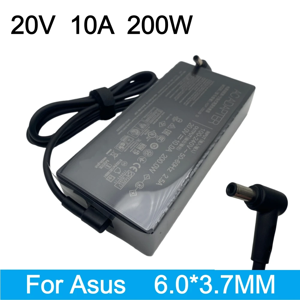20V 10A 200W AC 어댑터 충전기 ADP-200JB D ASUS TUF Dash FX516PM ROG Zephyrus G15 GA503 GA503QM GA503QS 게이밍 노트북용