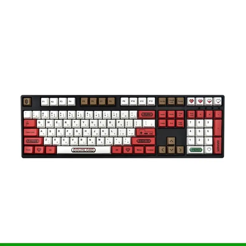 U55C Keycap Cherry Profile PBT Dye Sublimation for Mechanical Keyboard 108Keys