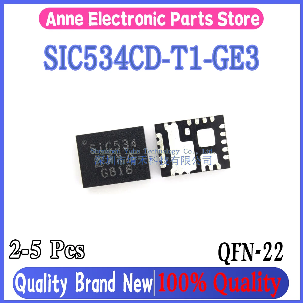 (2-5piece)100% New SIC534 SIC534CD SIC534CD-T1-GE3 QFN-22 Chipset