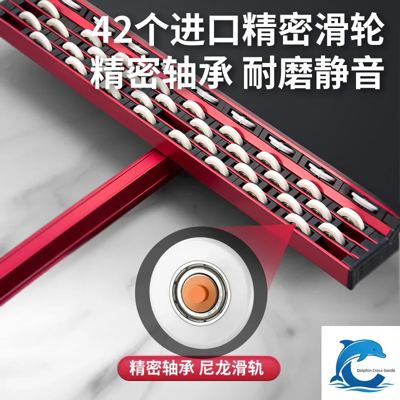 High Precision Portable 5-Row Wheel Reinforced Thickened T-Type Tile Cutter, Manual Cutting Tool for Ceramic, Glass and Slab