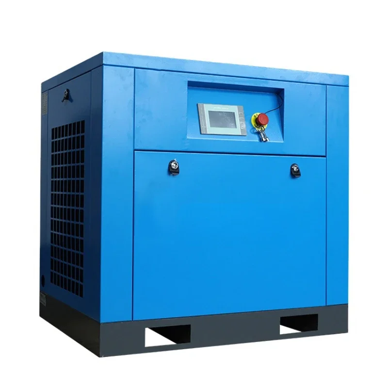 Industrial low noise 1.1 cubic meters/min compressor de ar 7.5kw 10hp rotary fixed screw air compressor