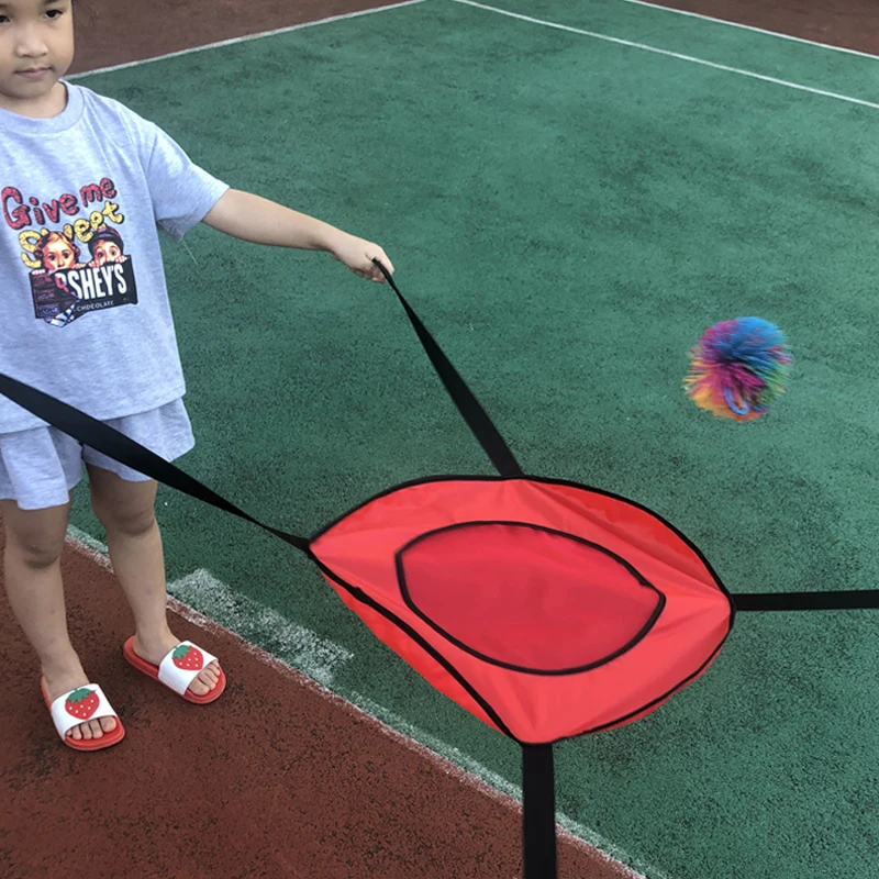Kinder Outdoor Spaß Sport Spiele Werfen Und Fangen Ball Set Zwei Spieler Interaktive Sensorische Integration Spielzeug Juegos Außen – Detail 2