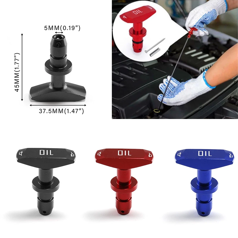 

Universal Car Oil Dipstick Pull Handle for Mazda 6 3 5 2 CX5 CX7 323 Axela Atenza CX9 MX3 MX5 RX8 RX7 MX30