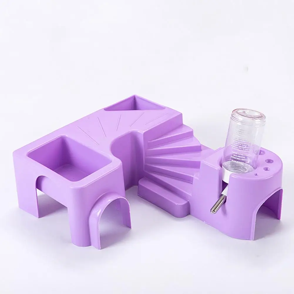 Multi-functional Hamster Accessories Spacious Hamster Cage with Water Bottle for Small Ideal Home for Hedgehogs for Play