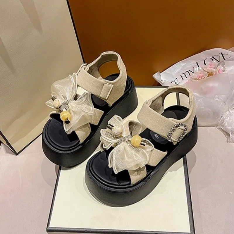 

Platform Sandals Women Summer Super High Heels Wedge Shoes for Women
