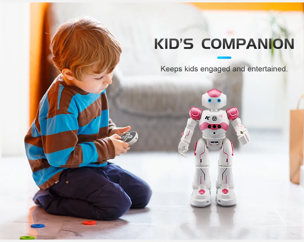 JJRC R40 R2 RC Robot IR Gesture Remote Control Robots Kids Toy Intelligent Vector Smart Robotica Dancing Robo for Children