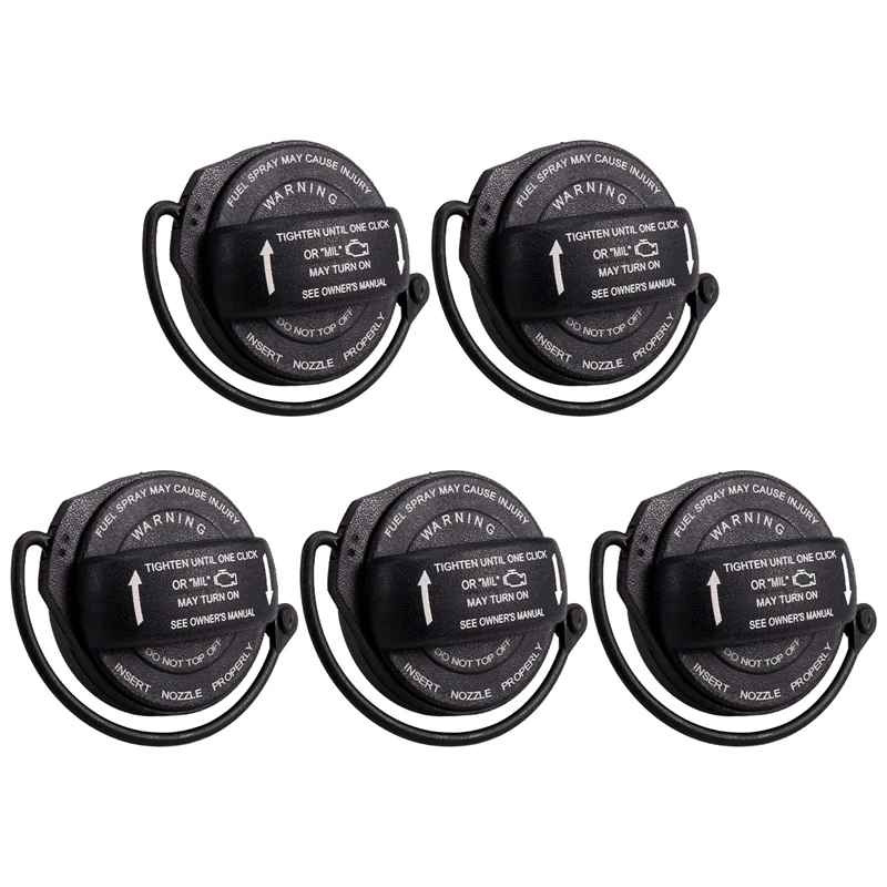 5Pcs Car Fuel Gas Tanks Cap 3C0201550N 3C8-201-550-E For Volkswagen Golf  A4