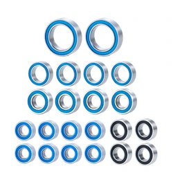 TRX-4M 22PCS Metal Sealed Bearing Set for 1/18 RC Crawler TRX4M Bronco Defender Replacement Parts