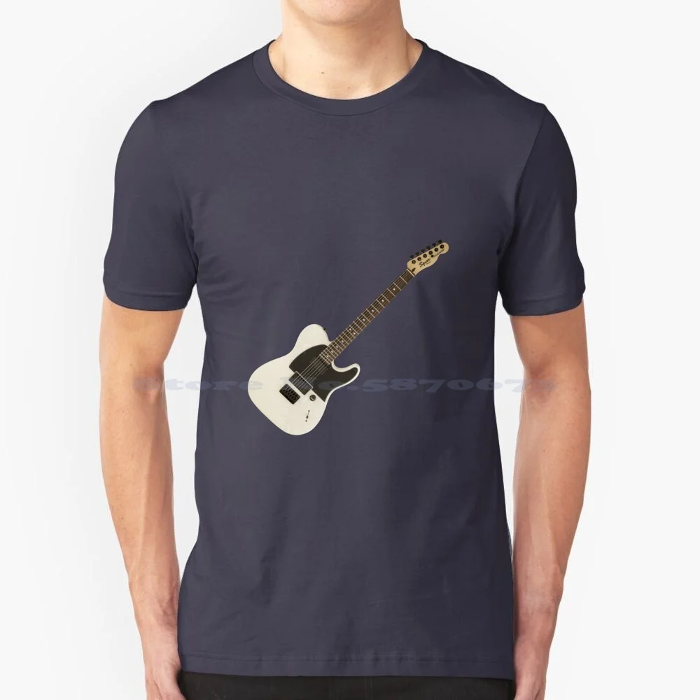 Jim Root Guitar T Shirt 100% Cotton Tee Jim Root Stone Sour Squier Telecaster Stratocaster Guitar Metal