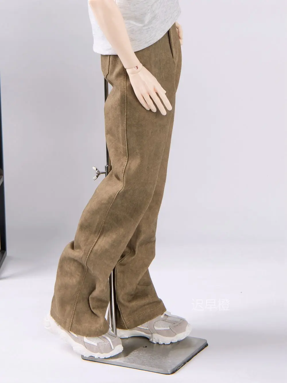 1/3 roupas de boneca cabem para 75cm masculino bjd boneca solta perna larga jeans vestir-se jogar casa menina brinquedos moda boneca acessórios, sem boneca