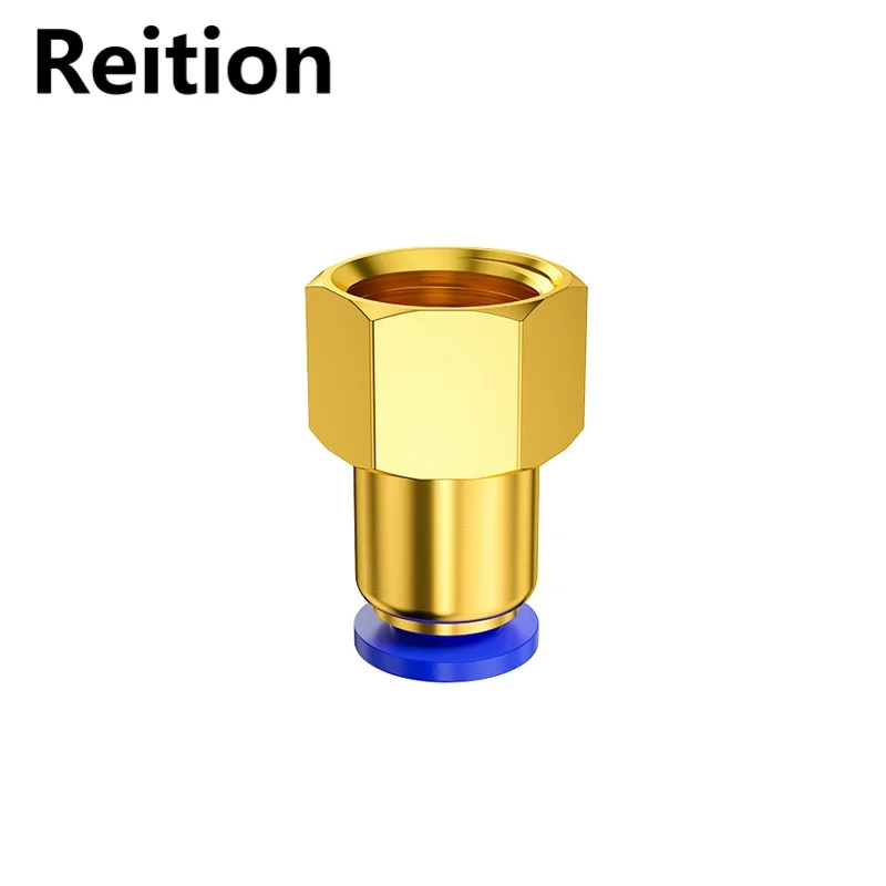 Reition PCF Pneumatic Air Connector 4 6 8 10 12mm Hose Tube 1/8