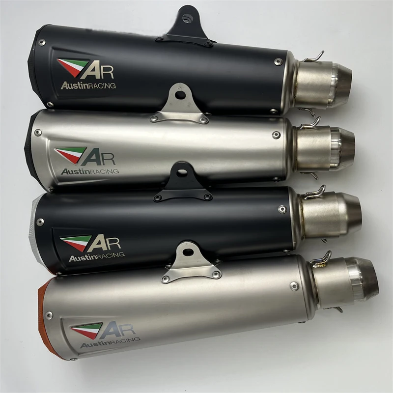 

Titanium Alloy Stainless steel Universal Motorcycle Exhaust Tail Pipe Muffler modified For CBR500R NSS350 FORZA750 XMAX GSX8R R3