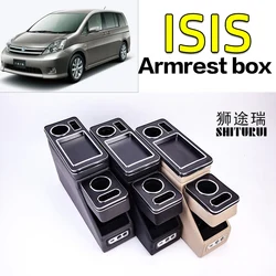 FOR Toyota ISIS  row front railing box set general business armrest central store  Business car 3th 15CM16CM