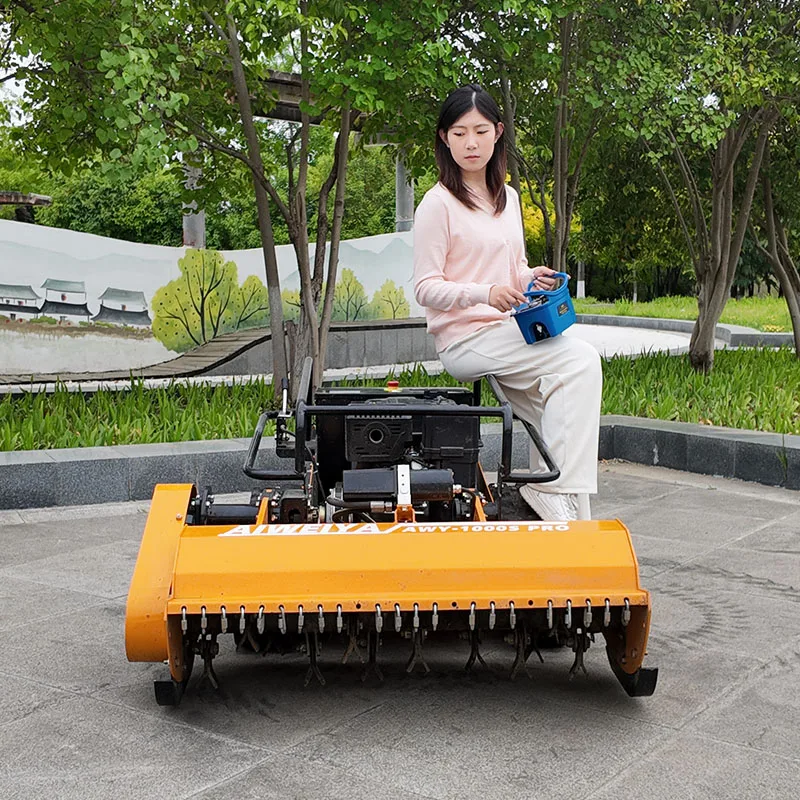 

Customized Robot Lawn Mower Emergency Stop Safety Design Lawn Mower Robot Overload Protection Commercial Grass Cutting Robot