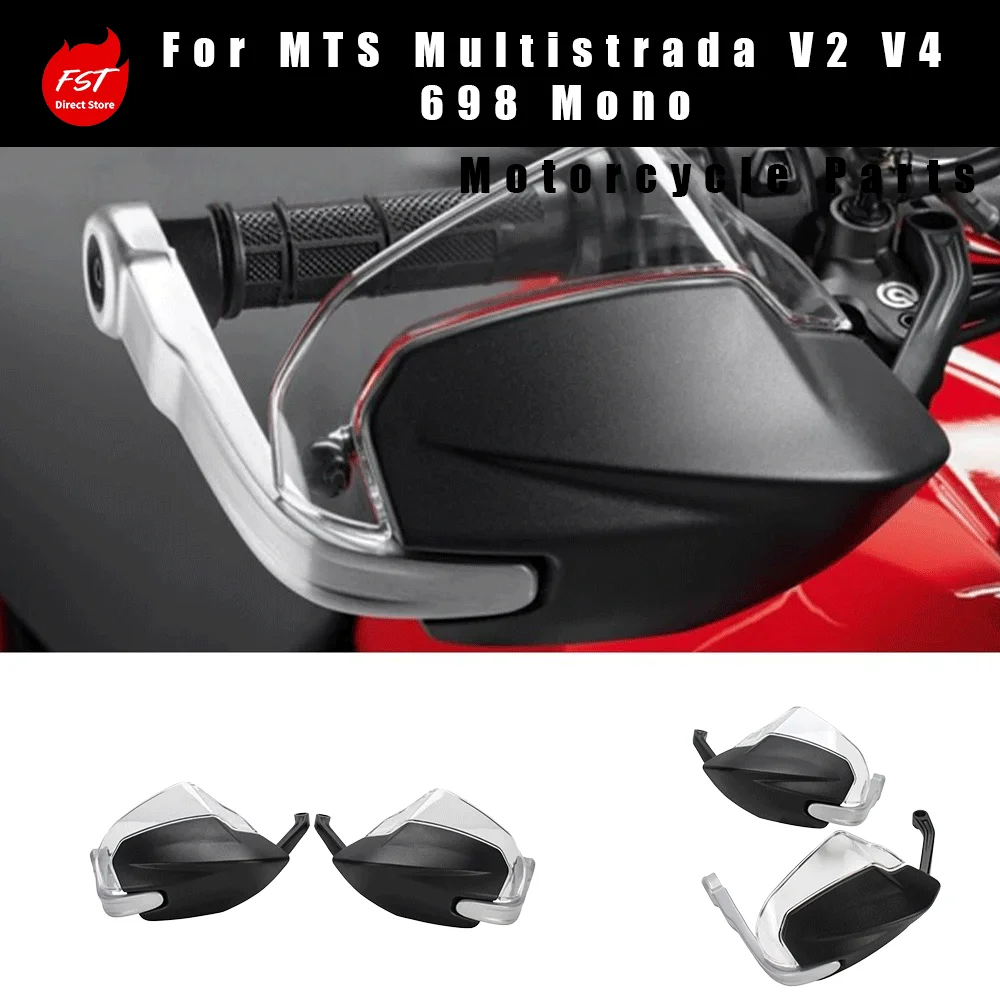 Handguards, Handlebar Wind Deflectors for Ducati Multistrada V2 V4 698 Mono
