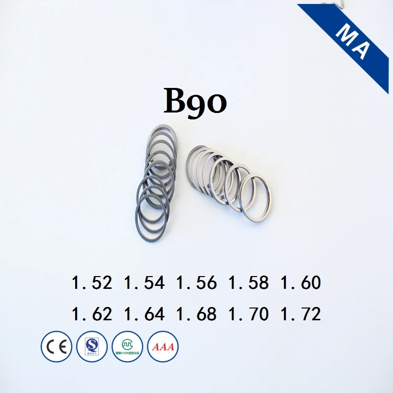 B90 حاقن قضيبي مشترك ضبط الحشوات 1.52 1.54 1.56 1.58 1.60 1.62 1.64 1.68 1.70 1.72 غسالة حشية وقود الديزل