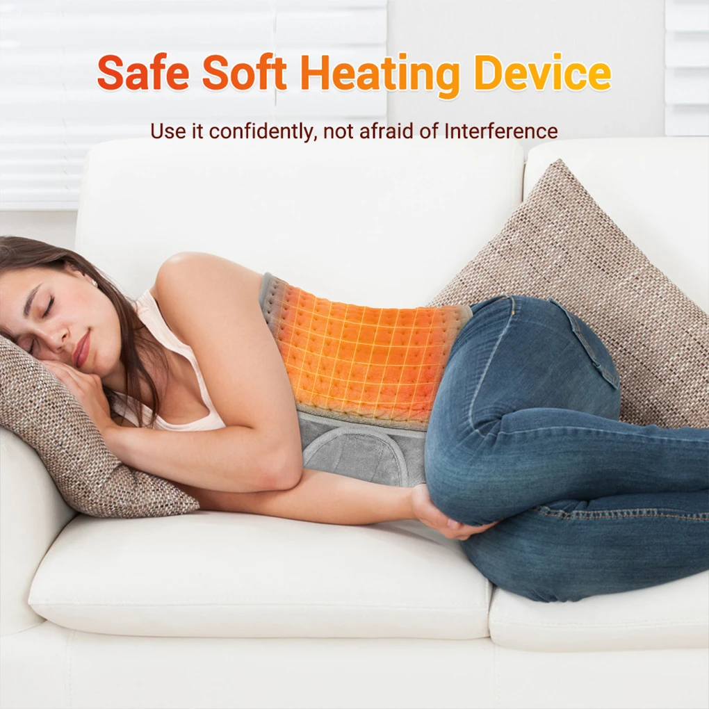 Warm Electric Heating Belt For Back Pain Relief Safe And Reliable Exquisite Workmanship Heating Pad