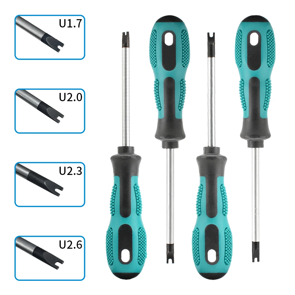 1PC Professional M Type Screwdriver Used For Special-Shaped Hand Tool U-shaped Repair Screwdrivers U1.7 U2.0 U2.3 U2.6