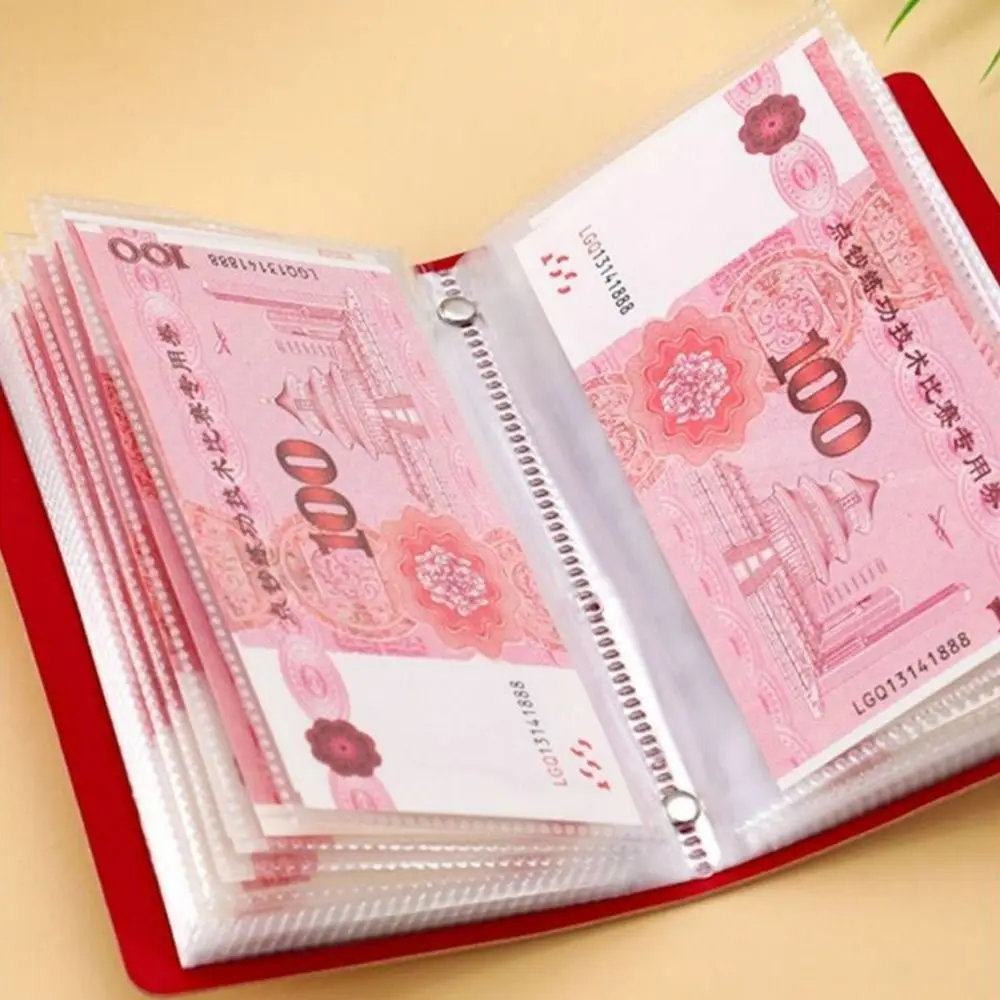 Tantangan Menabung Uang 100 Amplop Jadi Kaya Malam Ini Buku Pengumpul Uang Kapasitas Besar PU Tahan Air Portabel