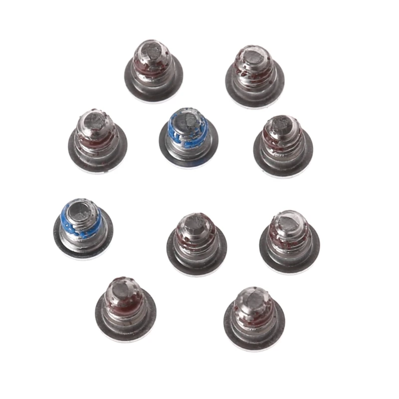 New 10PCS Laptop Bottom Screws Set For Macbook A1398 A1425 A1502 DIY Repair Screw