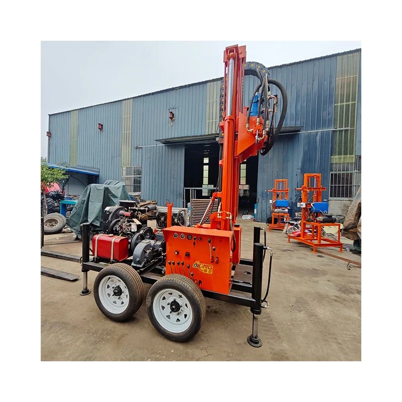 230m Water Well Drilling Rig Hydraulic Deep Well Drilling Machine Geological Exploration Drilling Rig