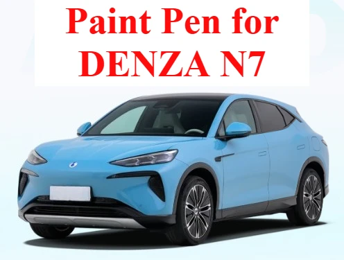 Compatible Touch Up Paint Pen for DENZA N7 Car Scratch Repair Remover Paint Fixer Red DIY Paint Care