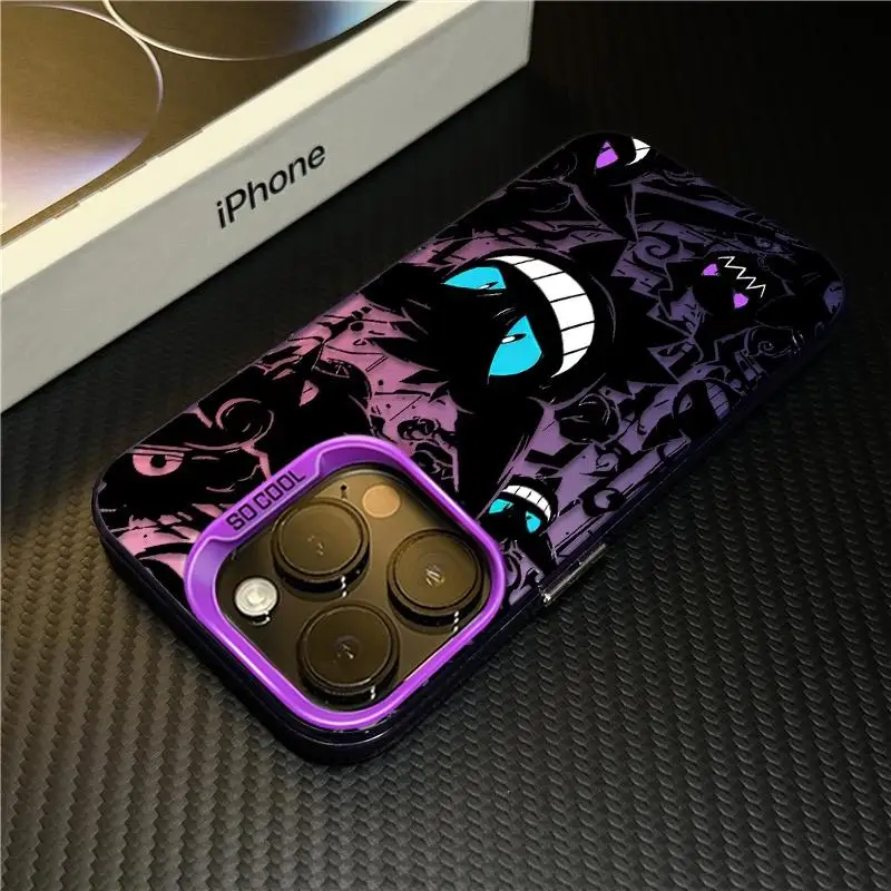 New Cool Anime Gengars Phone Case For iPhone 17 16e 16 15 14 13 12 11 Pro Max X XR XSMAX 8 7 Air Plus Anti Fall Matte Back Cover - náhled 5