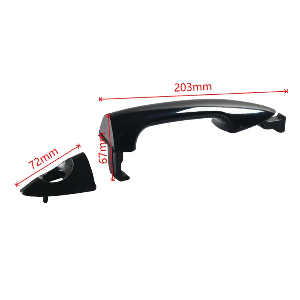 Suitable for Accent 82661-1R000 Rena door handle 82651-1R000 external handle 2012 2013 2014 2015 2016 2017 auto parts