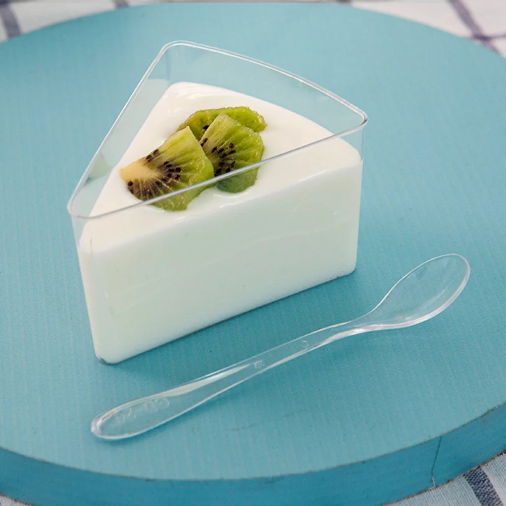 

30 шт. прозрачные десертные стаканчики, прочный пищевой пластик для желейного пудинга, мусса, йогурта, презентации