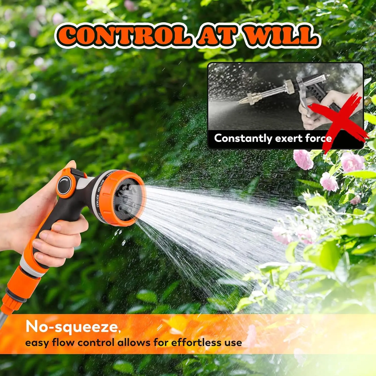 12V 80PSI 電動洗車ポンプキット、2.7GPM ポータブル高圧洗浄機、車、ボート、家庭、庭、RV用電源コンバーター付き